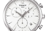 Buy Shop Tissot T Classic Tradition Chronograph White Dial Silver Steel Strap Watch For Men - T063.617.11.037.00 USA Online