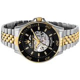 Buy Shop Maserati SFIDA Automatic Skeleton Black Dial Two Tone Steel Strap Watch For Men - R8823140010 USA Online