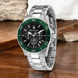 Buy Shop Maserati Competizione Chronograph Black Dial Silver Steel Strap Watch For Men - R8873600008 USA Online
