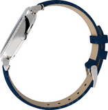 Buy Shop Swarovski Passage Moon Phase Blue Dial Blue Leather Strap Watch for Women - 5613320 USA Online