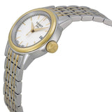 Buy Shop Tissot Carson Steel Lady White Dial Quartz Watch For Women - T085.210.22.011.00 USA Online