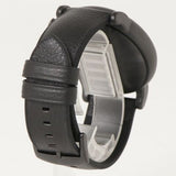 Buy Shop Emporio Armani Luigi Analog Blue Dial Black Leather Strap Watch For Men - AR11351 USA Online