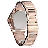Buy Shop Michael Kors Hartman Rose Gold Dial Rose Gold Steel Strap Watch For Women - MK3491 USA Online