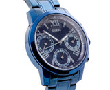 Buy Shop Guess F14 Chronograph Analog Blue Dial Blue Steel Strap Watch For Women - W0448L5 USA Online