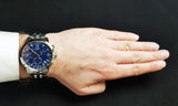 Buy Shop Tissot PRC 200 Chronograph Quartz Blue Dial Silver Steel Strap Watch For Men - T114.417.11.047.00 USA Online