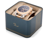 Buy Shop Fossil Machine Blue Dial Two Tone Steel Strap Watch for Men - FS5037 USA Online