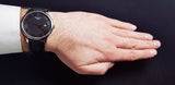 Buy Shop Tissot T Classic Tradition Quartz Black Dial Black Leather Strap Watch For Men - T063.610.16.058.00 USA Online