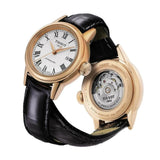 Buy Shop Tissot Carson Automatic White Dial Brown Leather Strap Watch For Women - T085.207.36.011.00 USA Online