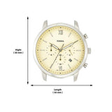Buy Shop Fossil Neutra Chronograph White Dial Brown Leather Strap Watch for Men - FS5380 USA Online