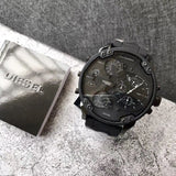 Buy Shop Diesel Mr Daddy 2.0 Chronograph Black Dial Black Stainless Steel Watch For Men - DZ7396 USA Online