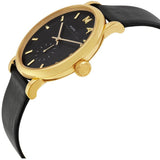 Buy Shop Marc Jacobs Baker Black Dial Black Leather Strap Watch for Women - MBM1269 USA Online