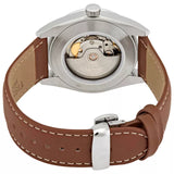 Buy Shop Tissot Gentleman Powermatic 80 Silicium Silver Dial Brown Leather Strap Watch For Men - T127.407.16.031.00 USA Online