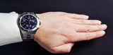Buy Shop Tissot PR 100 Sport Quartz Chronograph Blue Dial Silver Steel Strap Watch For Men - T101.617.11.041.00 USA Online