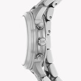 Buy Shop Michael Kors Runway Chronograph Analog Silver Dial Silver Steel Strap Watch for Women - MK7454 USA Online