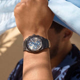 Buy Shop Fossil Everett Chronograph Grey Dial Grey Steel Strap Watch for Men - FS5830 USA Online