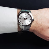 Buy Shop Tissot Gentleman Silver Dial Silver Steel Strap Watch For Men - T127.410.11.031.00 USA Online