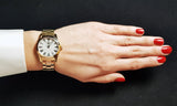 Buy Shop Tissot T Wave Mother of Pearl Dial Rose Gold Steel Strap Watch For Women - T112.210.33.113.00 USA Online