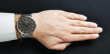 Buy Shop Tissot Everytime Large Black Dial Silver Mesh Bracelet Watch For Men - T109.610.11.077.00 USA Online