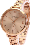 Buy Shop Marc Jacobs Sally Rose Gold Dial Rose Gold Steel Strap Watch for Women - MBM3364 USA Online