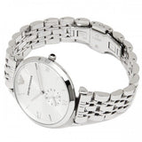 Buy Shop Emporio Armani Classic Silver Dial Silver Steel Strap Watch For Men - AR1819 USA Online