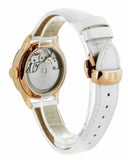 Buy Shop Tissot Chemin Des Tourelles Powermatic 80 Lady Silver Dial White Leather Strap Watch For Women - T099.207.36.118.00 USA Online