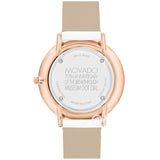 Buy Shop Movado Museum 70th Anniversary Special Edition White Dial White Leather Strap Watch For Women - 0607139 USA Online