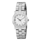 Buy Shop Marc Jacobs Amy Silver Dial Silver Steel Strap Watch for Women - MBM3181 USA Online