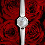 Buy Shop Tissot T Trend Flamingo Valentines Mother of Pearl White Dial White Leather Strap Watch For Women - T094.210.16.111.01 USA Online