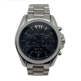 Buy Shop Michael Kors Bradshaw Black Dial Silver Steel Strap Watch for Men - MK5705 USA Online
