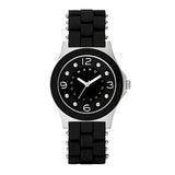 Buy Shop Marc Jacobs Pelly Black Dial Black Silicone Strap Watch for Women - MBM2541 USA Online