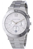 Buy Shop Michael Kors Wyatt White Dial Silver Steel Strap Watch For Women - MK5932 USA Online
