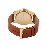 Buy Shop Marc Jacobs Baby Dave White Dial Brown Leather Strap Watch for Women - MBM1261 USA Online