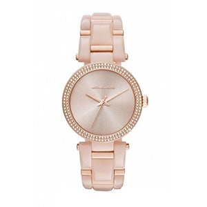 Buy Shop Michael Kors Delray Rose Gold Dial Rose Gold Steel Strap Watch for Women - MK4322 USA Online