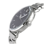 Buy Shop Fossil The Commuter Black Dial Silver Steel Strap Watch for Men - FS5391 USA Online
