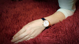 Buy Shop Fossil Jacqueline White Dial Blue Leather Strap Watch for Women - ES4291 USA Online