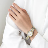 Buy Shop Tissot Carson Steel Lady White Dial Quartz Watch For Women - T085.210.22.011.00 USA Online