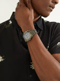 Buy Shop Guess Continental Grey Dial Grey Steel Strap Watch for Men - GW0260G3 USA Online