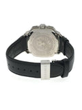 Buy Shop Versace Dylos Analog Black Dial Black Leather Strap Watch for Men - VQC010015 USA Online
