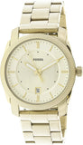 Buy Shop Fossil Machine Gold Dial Gold Steel Strap Watch for Men - FS5264 USA Online