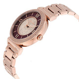 Buy Shop Michael Kors Catlin Quartz Rose Gold Dial Rose Gold Steel Strap Watch For Women - MK3412 USA Online