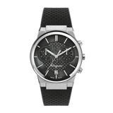 Buy Shop Salvatore Ferragamo Sapphire Chrono Black Dial Black Silicone Strap Watch for Men - SFME00121 USA Online