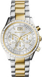Buy Shop Michael Kors Brinkley Chronograph Silver Dial Two Tone Steel Strap Watch for Women - MK6188 USA Online