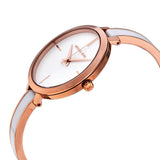 Buy Shop Michael Kors Jaryn Analog White Dial Two Tone Steel Strap Watch For Women - MK4342 USA Online
