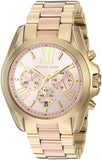 Buy Shop Michael Kors Bradshaw Gold Dial Two Tone Steel Strap Watch for Women - MK6359 USA Online