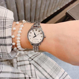 Buy Shop Marc Jacobs Betty White Dial Silver Steel Strap Watch for Women - MJ3497 USA Online