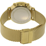 Buy Shop Michael Kors Jaryn Black Dial Gold Steel Strap Watch for Men - MK8503 USA Online