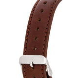 Tommy Hilfiger Deacon White Dial Brown Leather Strap Watch for Men - 1791550