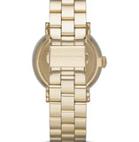 Buy Shop Marc Jacobs Baker Grey Dial Gold Steel Strap Watch for Women - MBM3281 USA Online