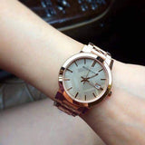 Buy Shop Burberry The City Rose Gold Dial Rose Gold Steel Strap Watch for Women - BU9039 USA Online