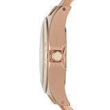 Buy Shop Marc Jacobs Henry Rose Gold Dial Rose Gold Steel Strap Watch for Women - MBM3212 USA Online